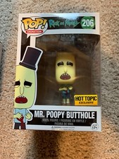 Funko Pop Rick and Morty Mr. Poopy Butthole Hot Topic Exclusive