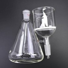 1000ml Lab Suction Filter Filtration Kit 350ml Buchner Funnel Flask Laboratory