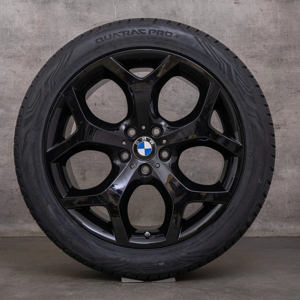 BMW X5 X6 Felgen 20 Zoll E70 F15 F16 Allwetterreifen Styling 214 6772249 - Bild 3 von 4