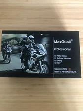 2 Pack MaxQuall ProfessionaL Moto Bluetooth Intercom Interphone Headset Helmet