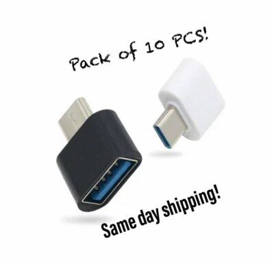 USB C Male to USB Type A Female Adapter Sync Data Hub OTG Function Type USBC 10P
