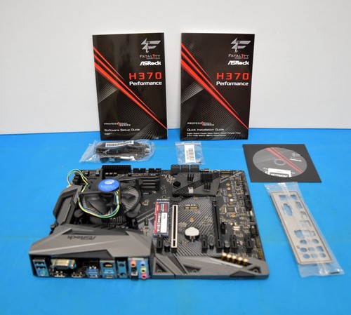 Placa madre ASROCK Fatal1ty H370 Performance 8 GB Ram 256 GB SSD HD Excelente estado - Imagen 7 de 19