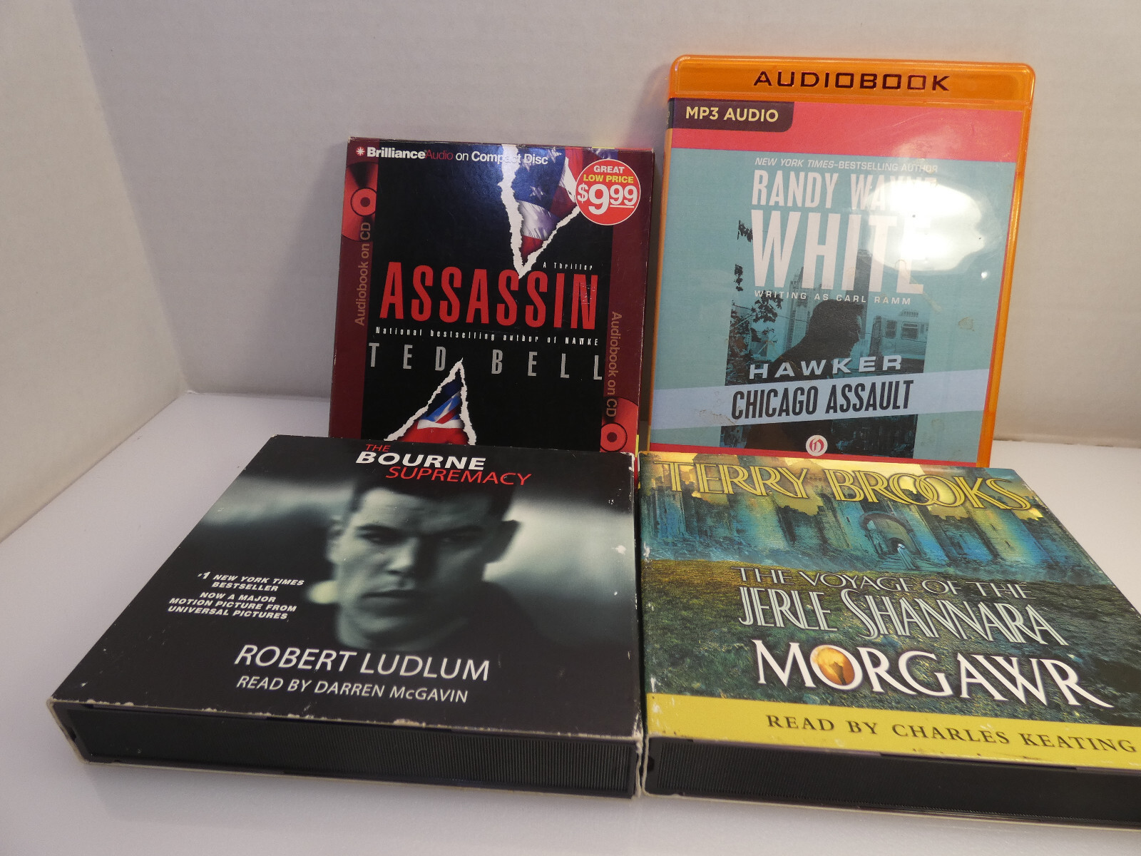 Lot Of 22 Audio Books on CD (164 HOURS) Mystery/Thriller/Suspense