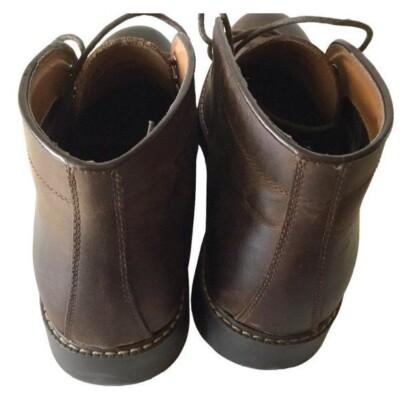 Izod Men’s Dark Brown Lace-Up Chukka Boots with Cream Outsole IZOD Men main image 4