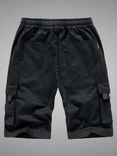Adventure-Ready Men's Versatile Cargo Shorts with Multi-Pockets - Perfect for Ca - Picture 3 of 52
