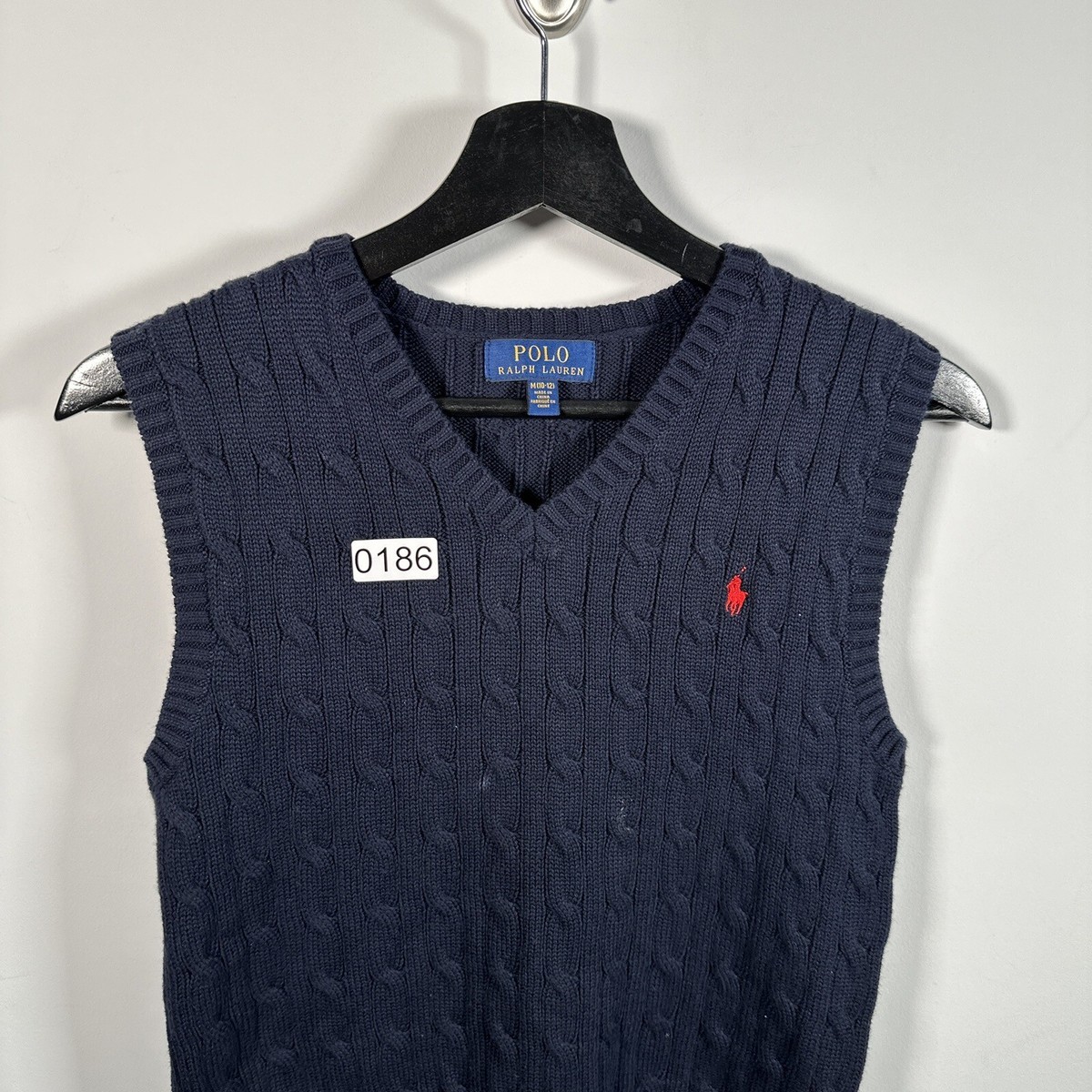 【POLO RALPH LAUREN】◆UNISEX◆CABLE KNIT VEST◆【正規品】 POLO RALPH LAUREN】◇UNISEX◇CABLE KNIT VEST◇【正規品】