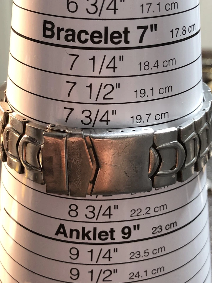 Reloj Hombre Eddie Bauer WR50M De Colección Acero Inoxidable Esfera Azul Fecha Batería Nueva Foto 3 de 4