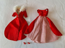Vintage Barbie MAGNIFICENCE - #1646 Dress Gown, Coat with Fur, Shoes TLC