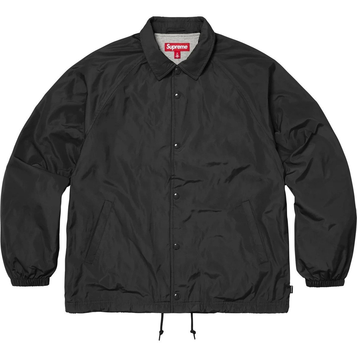 Supreme FW25 Old English Logo Arc Coaches Jacket Black Size Small