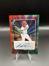 2025 Panini Donruss Andrew Pinckney #SG-APK Red & Green Laser Auto/99 Nationals 