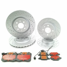 FÜR ABARTH 500 595 695 COMPETIZIONE BREMSSCHEIBEN RENNBELÄGE VORNE HINTEN 305m/240m