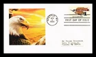 US COVER FLEETWOOD FIRST DAY OF ISSUE BALD EAGLE $1 AIRLIFT FOR SERVICEMEN STAMP
