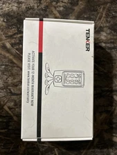 TENKER TENS EMS Unit Muscle Stimulator, Mini Massager Sliver