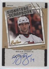 2006-07 Upper Deck Bee Hive Signature Scrapbook Brian Gionta #SS-BG Auto 2d8