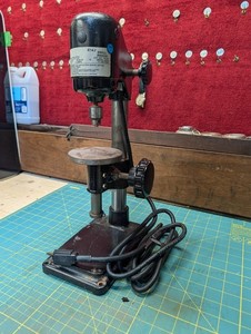 Vintage Dumore Model 8226 17,000 RPM Sensitive Drill Press 5/32" Chuck