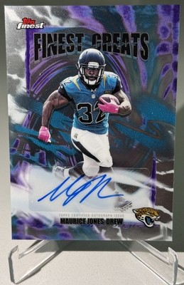 2025 Topps Finest - Maurice Jones-Drew - Finest Greats Auto!