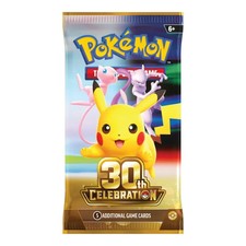 1 x 30th Anniversary Celebration Pokemon TCG Sealed Booster Pack #