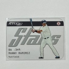 Donruss Studio Manny Ramirez #SS-2 Stars Insert Boston Red Sox Baseball Card