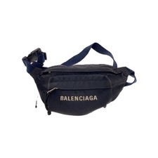 Balenciaga Gürteltasche 569978 Schwarz Nylon Vintage Authentic