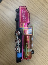 Tin Litho Vintage Friction Train Toy MF170  SFTF  Lights