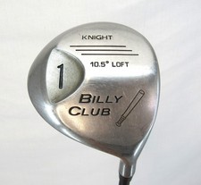 KNIGHT BILLY CLUB 1 WOOD 10.5* APOLLO LITESPEED FIRM FLEX GRAPHITE SHAFT RH 44in