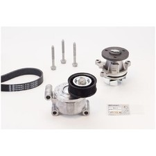 Wasserpumpe + Keilrippenriemensatz für Volvo C30 533 S40 2 544 V50 545 id66942