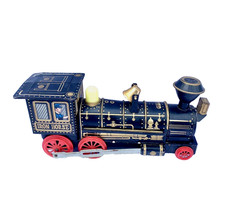 60s Vtg Tin Toy Locomotive Train Iron Horse Japan Battery Operated Works great