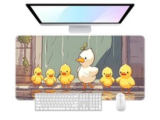 Desk Pad, 32" x 16" XXXL Extended Large Gaming Mouse Pad, Desktop Decor Desk Mat