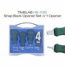 4 Watch Case Knife Back Remover Opener Watchmakers Repair Battery Replacing Tool