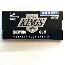 1993 LA Kings Chewing Gum  Wayne  Gretzky  Team Picture on back  RARE