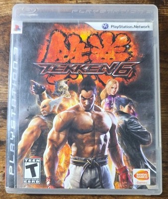 Tekken 6 PS3 Preowned Sony PlayStation 3 Tested Good Condition No Manual