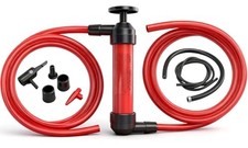 Fuel Transfer Pump Kit for Gas Oil Liquids - Universal Fit