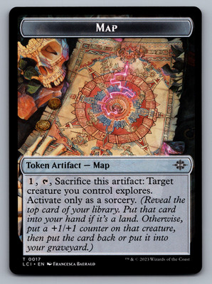 Map - Token NONFOIL - Lost Caverns of Ixalan MTG