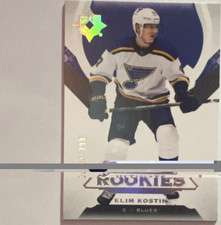 Upper Deck 2019-20 Ultimate Rookies Klim Kostin #161 Rookie /239 Blues