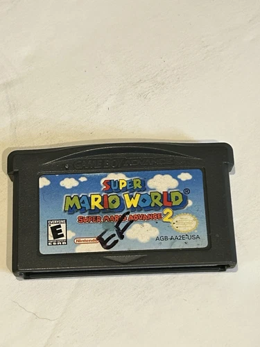 Super Mario World Advance 2 Nintendo GBA 2002 Cartridge Authentic