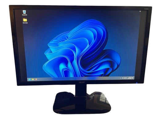 Acer LCD Monitor KA240h 24 inch , With Stand, HDMI Cable & Power Cable