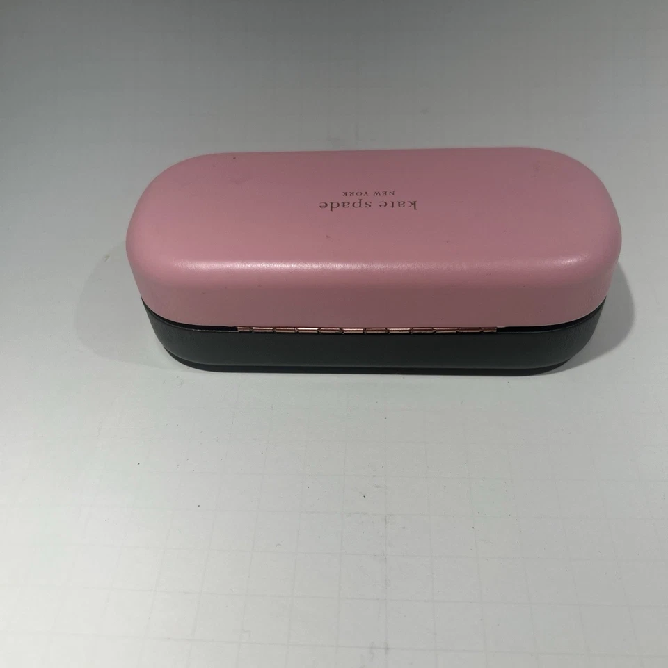 KATE SPADE ROSA Y VERDE ESTUCHE RÍGIDO GAFAS DE SOL BISAGRA CON TOALLITA DE CRISTAL MUJER Foto 4 de 4