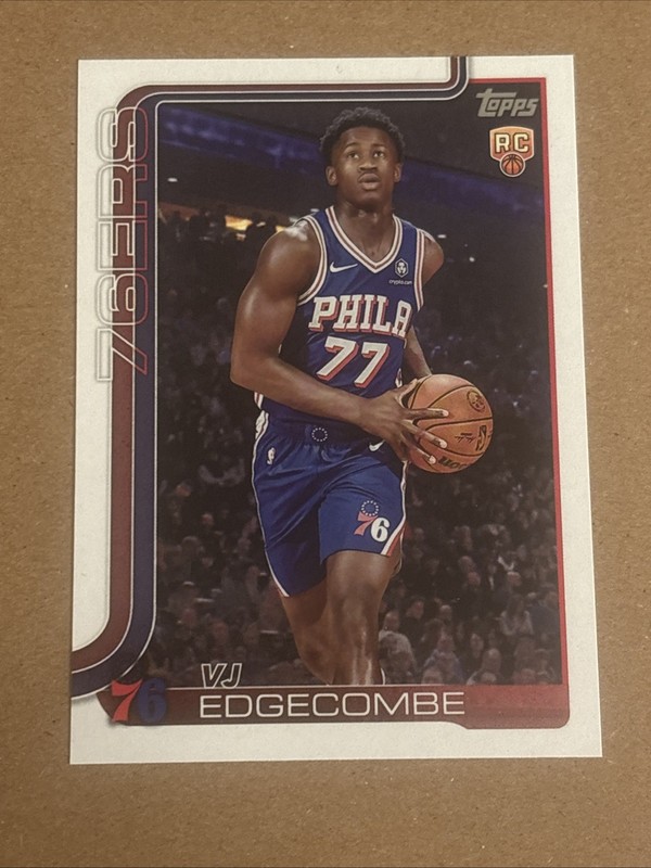 2025-26 Topps - VJ Edgecombe #203 (RC)