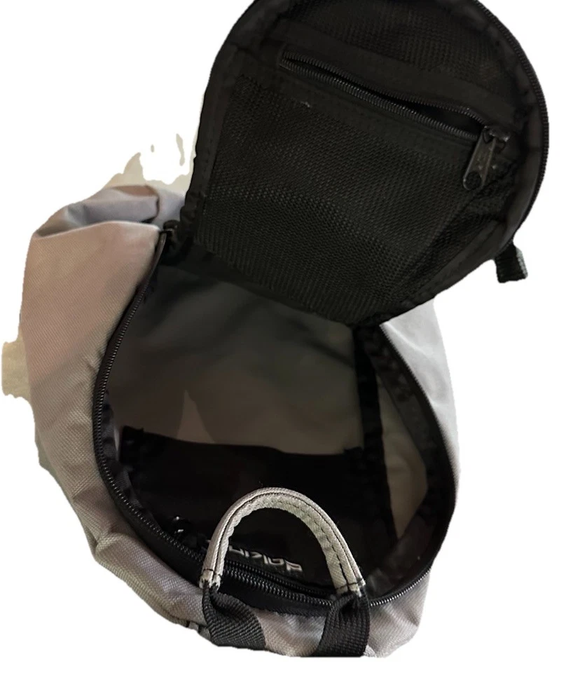 Dakine Mini Backpack Day Bag Purse Grey Floral - Image 4 of 4