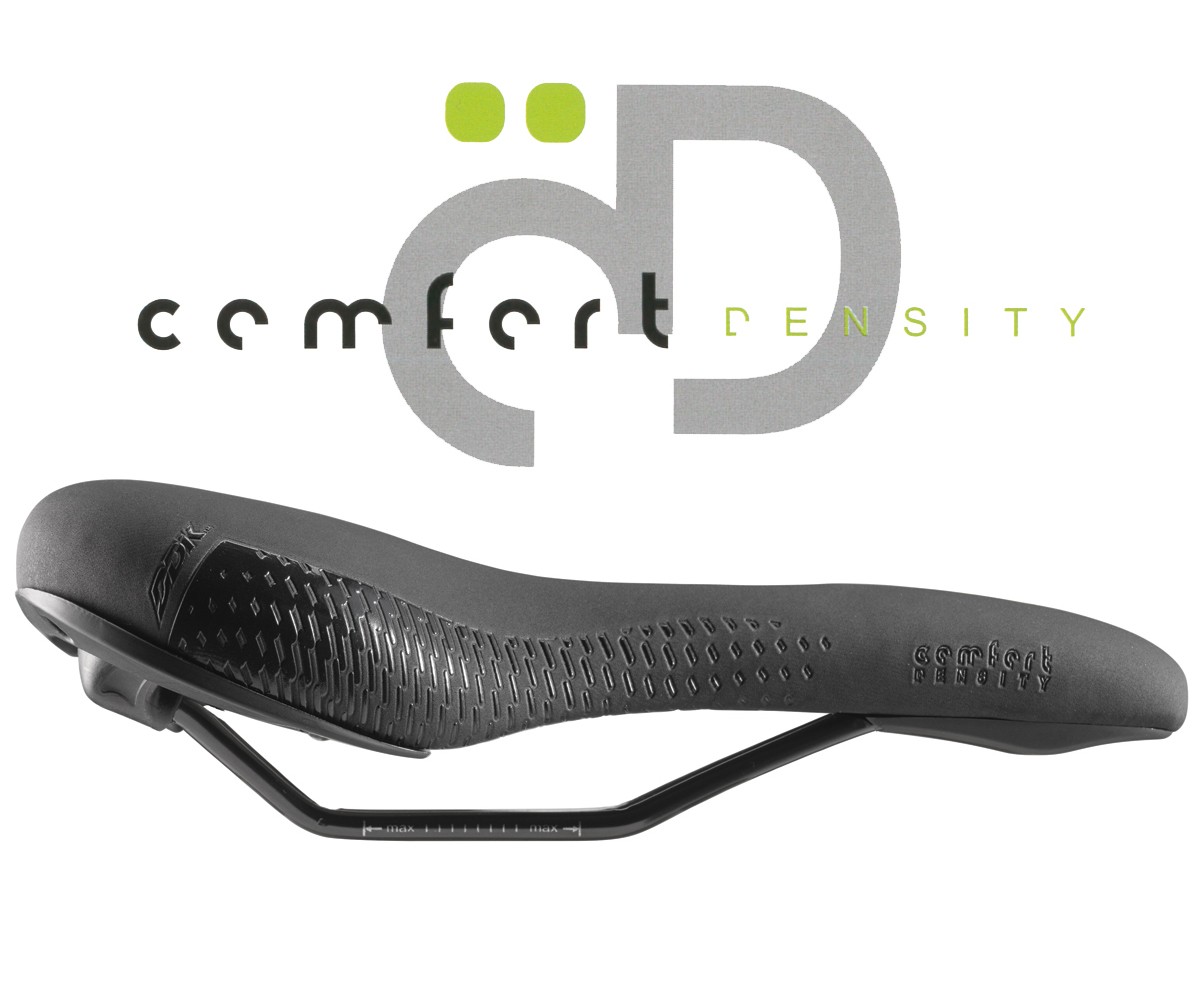 Седло для отдыха и треккинга DDK D040 Comfort Density черного цвета 5390₽