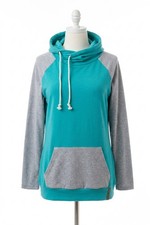 Ampersand Ave Basic Doublehood Sweatshirt Size XS