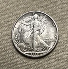 1917 Walking Liberty Half Dollar BU Uncirculated Silver Coin US ZM