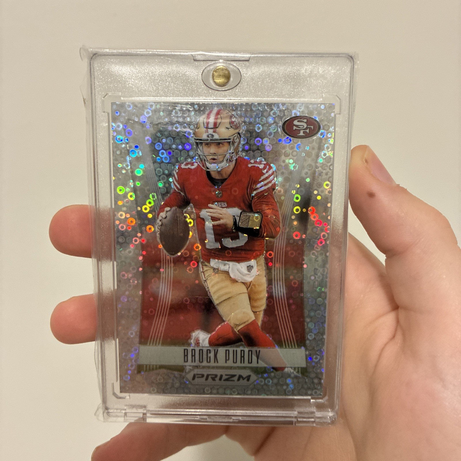 2023 Panini Prizm - Prizm Flashback Brock Purdy #PF-4 No Huddle Prizm