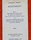 Southern Pacific Railway Texas & Louisiana Union Shop Agreemt Texas New Orleans — photo 2