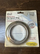 DANCO 80002 Universal Tub Spout Ring Brushed Nickel New FREE SHIPPING