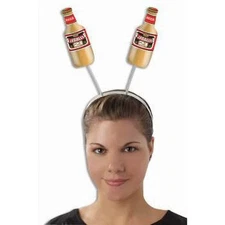 Forum Novelties 21st Birthday Legally 21 Beer Bottle Head Boppers Headband