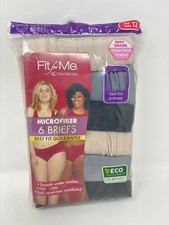 Fruit Of The Loom Womens Fit For Me Plus Size Underwear 12 