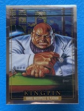 Kingpin 2024 Skybox Marvel Masterpieces '92 Platinum #43