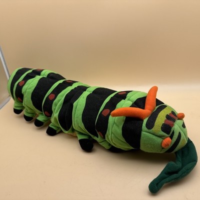  Rare  Folkmanis Caterpillar   Hand Puppet Plush Stuffed Animal 18'' Folktails 