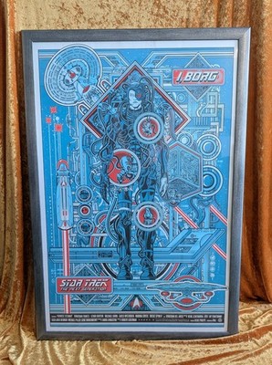 MONDO I, Borg Star Trek Next Gen 24x36'' Siebdruck limited auf 250
